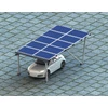 Kép 2/2 - Solar Carport - Napelemes szimpla autóbeálló