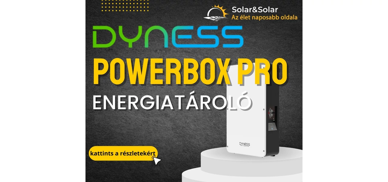 Dyness Powerbox Pro – Intelligens energiatárolás lakossági és ipari rendszerekhez