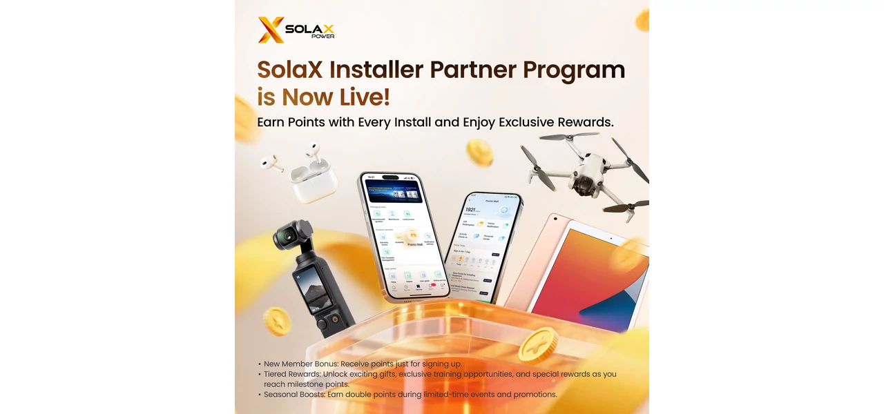 Hivatalosan is elindult a SolaX Telepítői Partnerprogram – Csatlakozz a Solar&Solar Wholesale-n keresztül