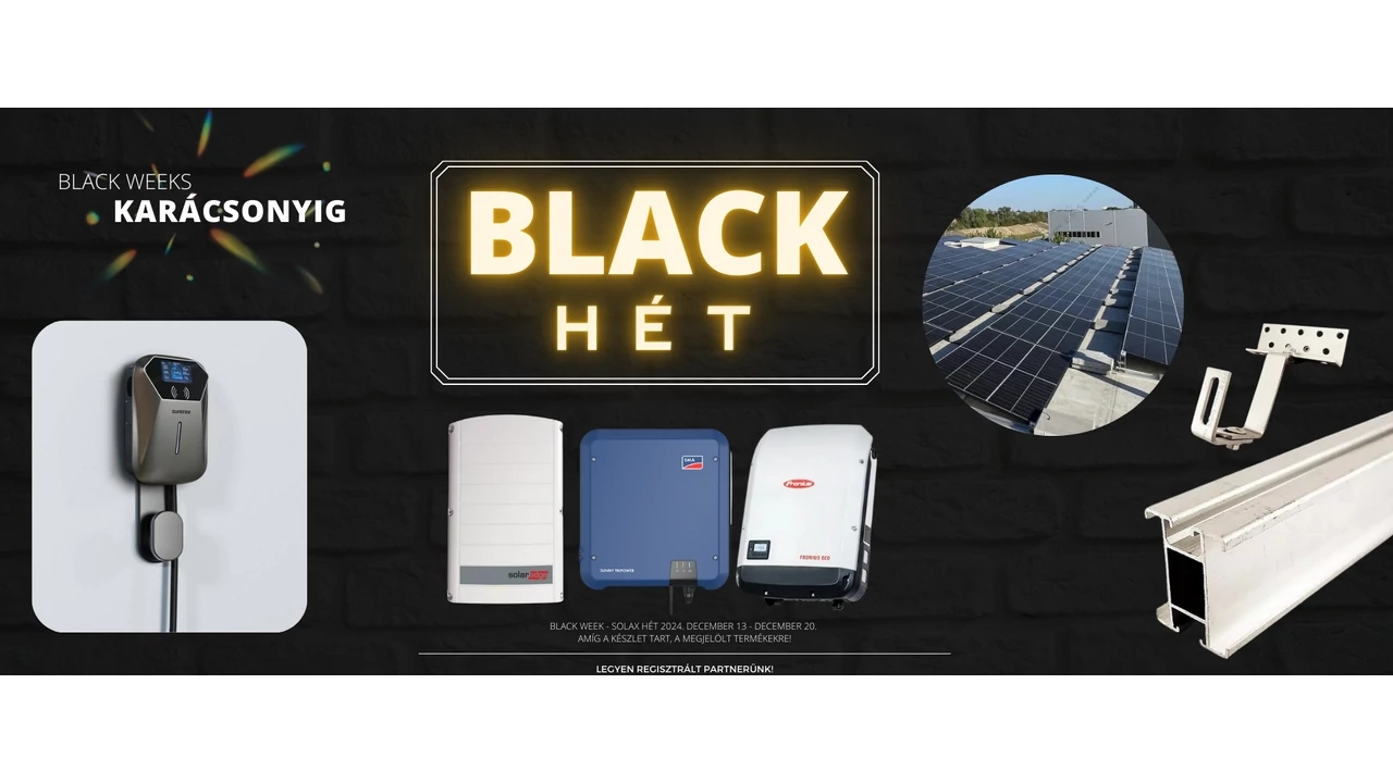 Utolsó lehetőség, ne maradj le róla! Black Week záró akciók!