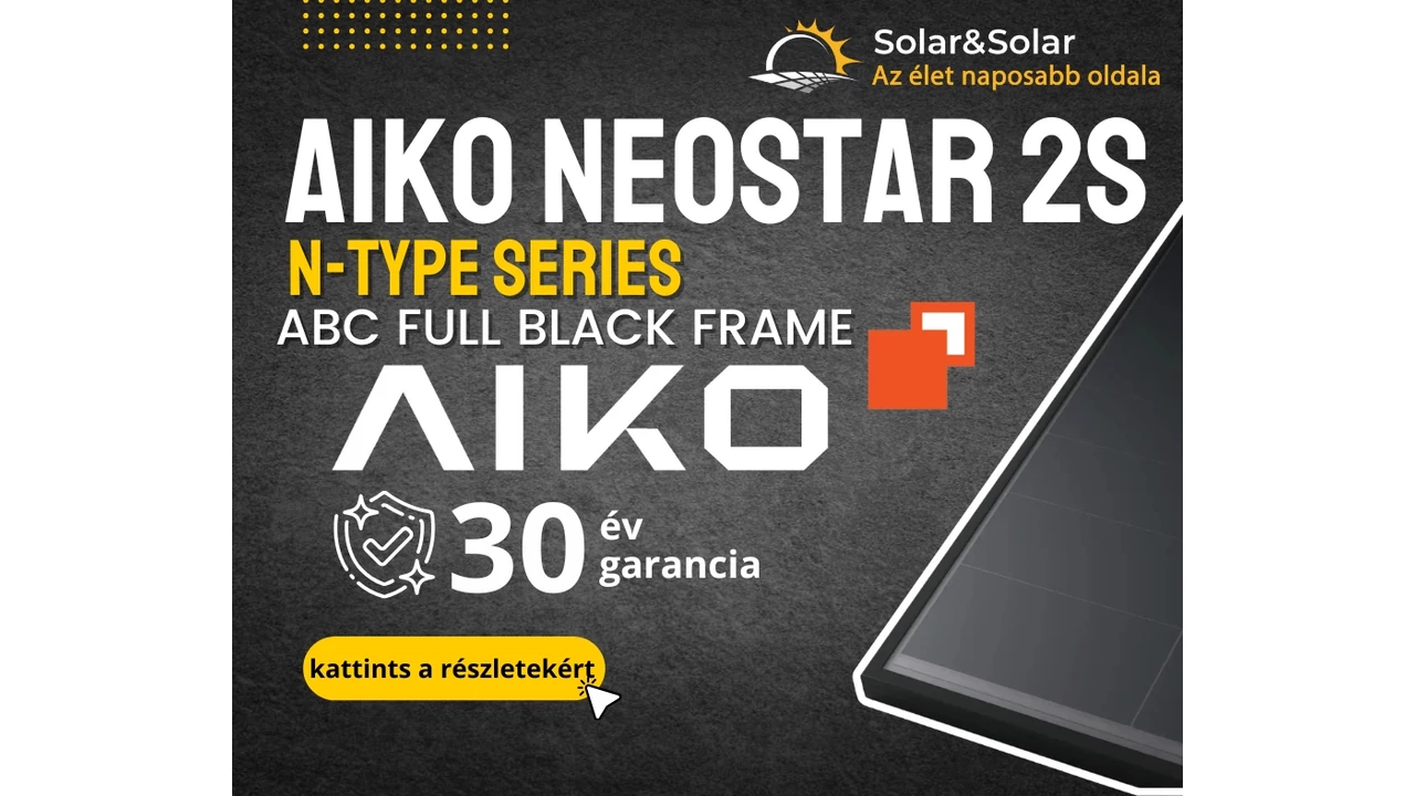 AIKO – az egyik leginnovatívabb prémium napelem márka Európában