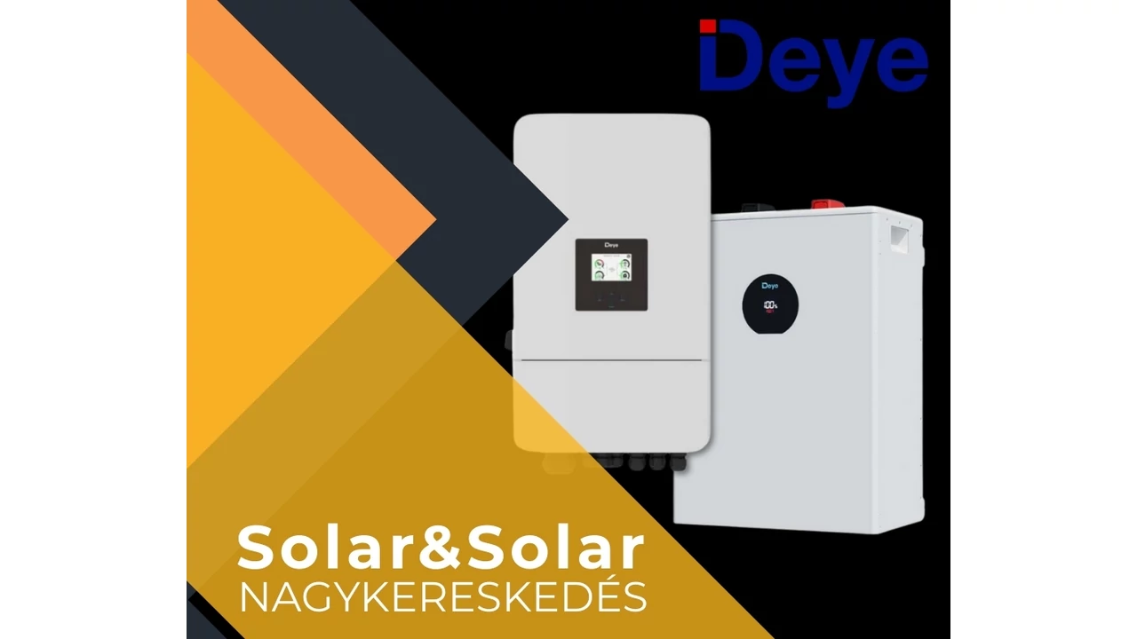 Lakossági energiatároló program 2026 – DEYE csomagok bemutatása