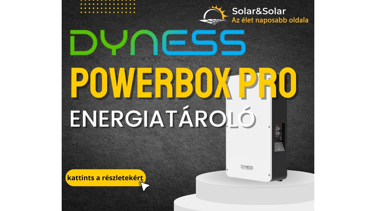 Dyness Powerbox Pro – Intelligens energiatárolás lakossági és ipari rendszerekhez