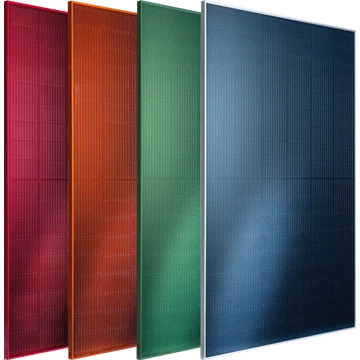 FuturaSun Silk® Color Solar panel | napelemek 4 féle színben