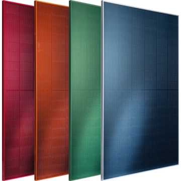 FuturaSun Silk® Color Solar panel | napelemek 4 féle színben