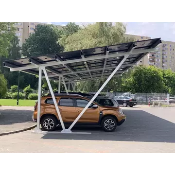 Solar Carport - Napelemes autóbeálló toldás (+2 állás)