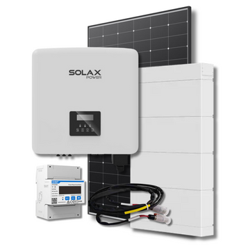 Solax X3 Hybrid 5.0-D + Solax HV 10 kWh Battery + Longi HI-MO 425W