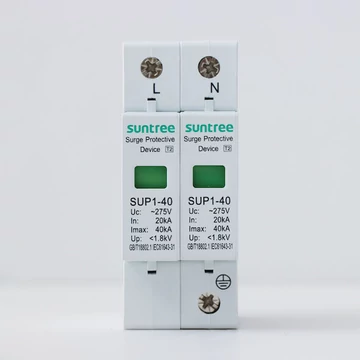 Túlfeszültség levezető SUNTREE 2P SUP1-40 T2 275VAC 20-40KA Túlfeszültség levezető SUNTREE 2P SUP1-40 T2 275VAC 20-40KA