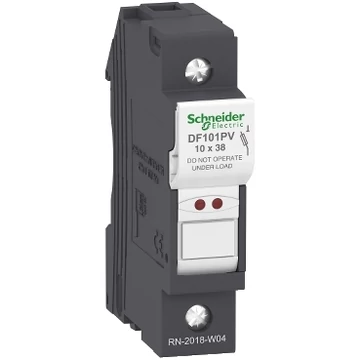 Biztosíték aljzat DF14 10x38 1000VDC Schneider