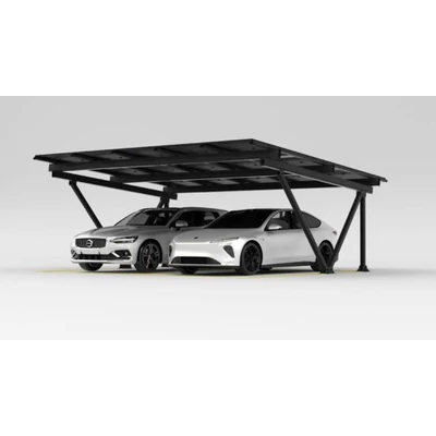 Solar Carport - Napelemes dupla autóbeálló - eaZy black