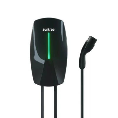 Suntree - EV Charger 22KW/32A - 4.3 Inch LCD European Standard Type 2 - IC kártyával
