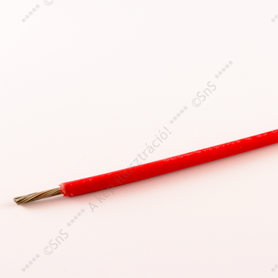 Szolár kábel 4 mm2 piros