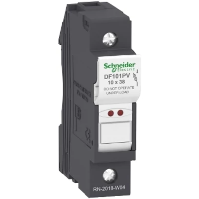 Biztosíték aljzat DF14 10x38 1000VDC Schneider