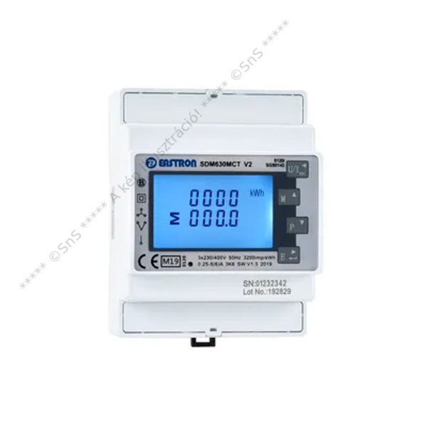 Modbus Zähler EASTRON SDM630 MODBUS-MID V2 Power Meter - 1/3 Phase